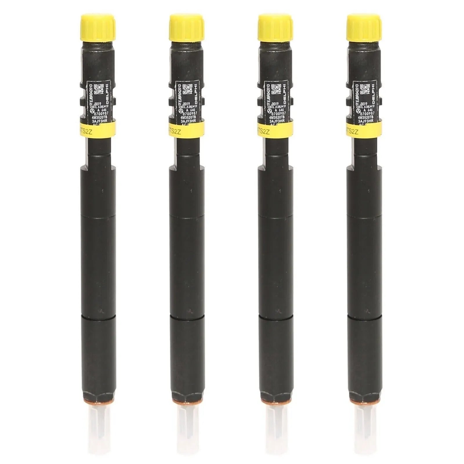 4x xEinspritzdüse DELPHI Mercedes C/E 200 220 CDI EJBR04201D A646070098