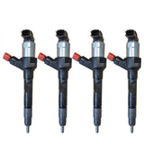 4x DENSO Injectors R2AA 13H50 for Mazda 2.2 MZR-CD/D engines (2008-2014) with test report. Compatible with Mazda3, Mazda6 and CX-7 models, 92-136 KW.