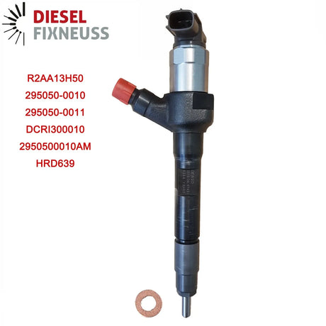 DENSO Injector R2AA 13H50 for Mazda 2.2 MZR-CD/D engines (2008-2014) with test report. Compatible with Mazda3, Mazda6 and CX-7 models, 92-136 KW.