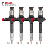 4x Mazda 6 Einspritzdüse Denso Rf8G13H50 Original 2.0D 140 PS 2009