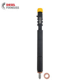 Delphi EJBR04501D fuel injectors for SsangYong 2.0 XDi engines, incl. test report. Compatible with Actyon, Kyron, and Rexton models (2005–2015). OE ref: A6640170121.