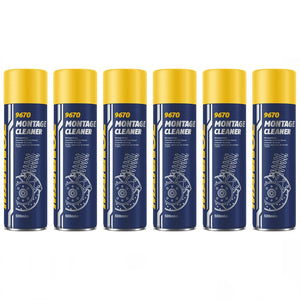 MANNOL 9670 Montage Cleaner Bremsenreiniger Teilereiniger Entfetter 6x500 ml